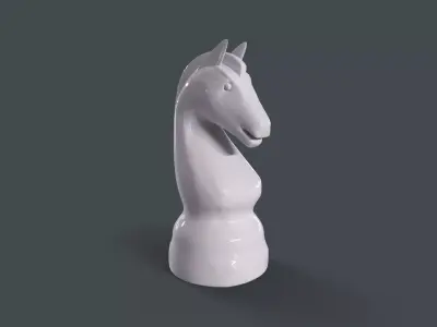 Chess Horse 3D model purchase