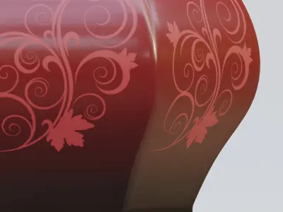 Vase30 chinese vase - chinese vase 3D model