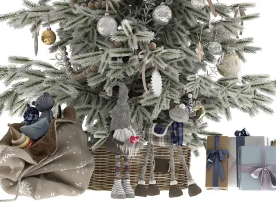  Christmas Set 3D model