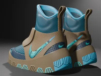 Nike shoe new 3D model