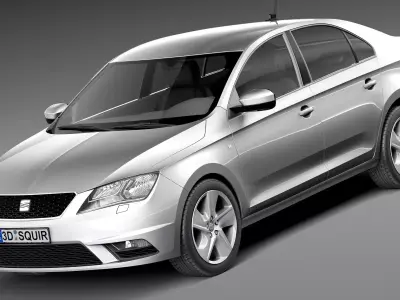 Seat Toledo 2013 3D model