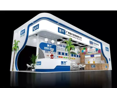 Booth - Area - 15X6-3DMAX2009-08 3D model