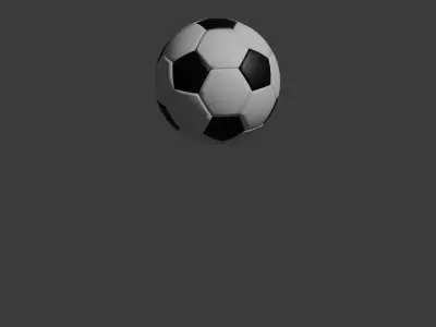 bola futebol Free 3D model