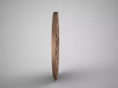 Wise Woman Medallion 3D print model