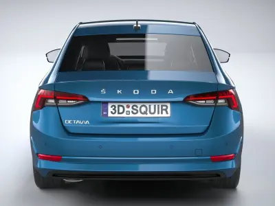 Skoda Octavia Sedan 2020 3D model