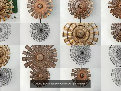 Wood Loom Wheels Collection