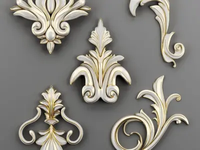 Trim Ornament 138 3D model