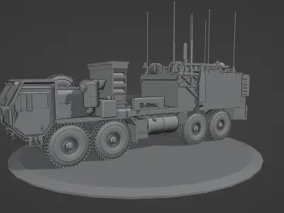 IDF Peten Vehicle 3D print model