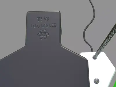 Office Lamps Low-poly 3D model