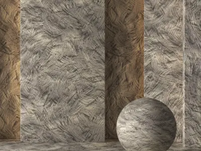 Painted Plaster Material 8K-Seamless - Tileable-DrCG No 85 3D model