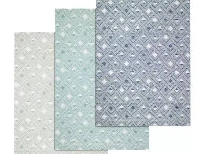 Rug Set 281 3D model