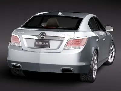 Buick Lacrosse 2010 3D model
