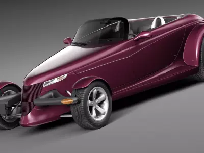 Plymouth Prowler Concept 1993 3D model