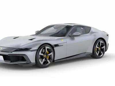 Ferrari 12 Cilindri 2024  3D model