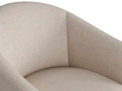 Sonata Lounge Chair 3D model