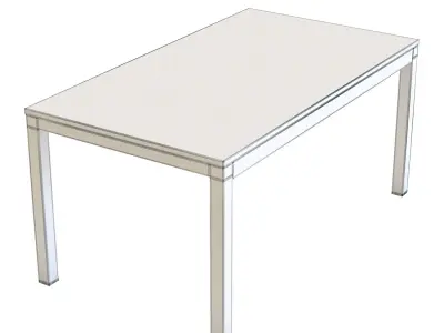 Scavolini Industrial Action Dining Table Medium Free 3D model