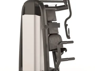 TechnoGym Chest Exercise Machine 3D model