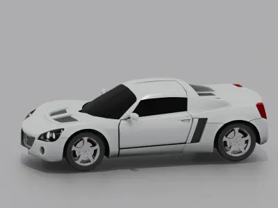 opel speedster 3D model by igorkrys52