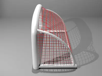 Football Soccer Goal 3d animate Low-poly 3D model