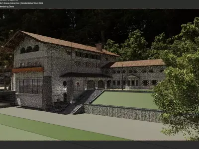 The Fuhrers Berghof 3D model
