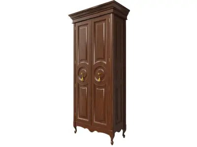 Classic cabinet 07 03 3D model