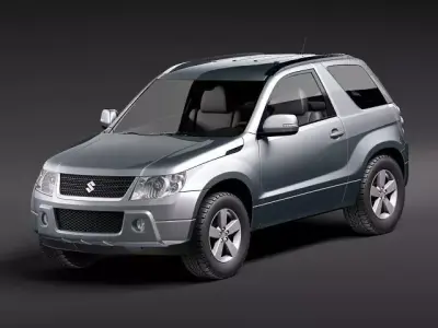 Suzuki Grand Vitara 3door 3D Model 3D model