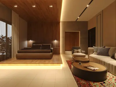 Master Bedroom Free 3D model