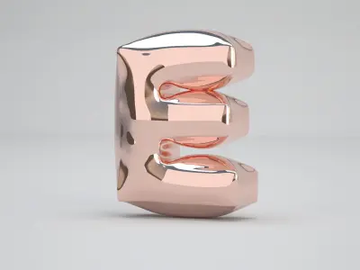 E Balloon Copper 3D model