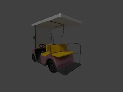 Golf Cart Free 3D model