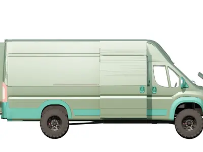 Converted Van 3D model