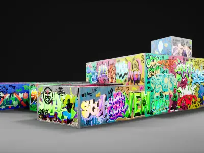 Graffiti Maker for Unreal Engine Texture