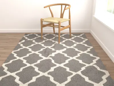 Rugs No 445 Low-poly 3D model