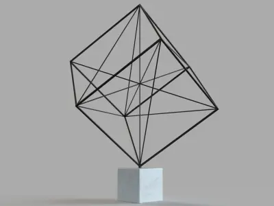 Apex Standing Sculpture 3D model