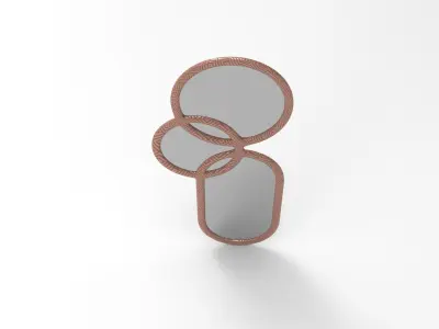 Tito Mirror Low-poly 3D model