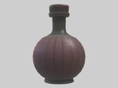 Potion of Speed model Low-poly 3D model