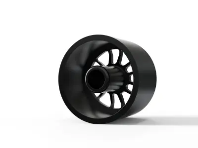 kmc WRATH wheel 3D MODEL 3D print model