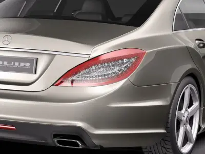 Mercedes CLS-63 AMG 2012 3D model