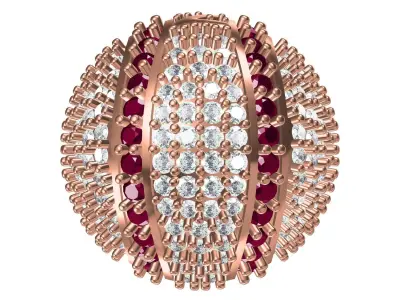 Baseball Pendant 3D print model