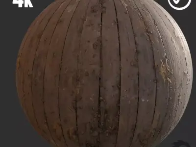 Wood material 3D model