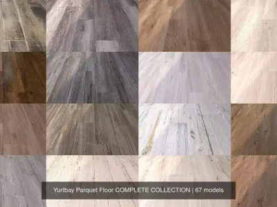 Yurtbay Parquet Floor COMPLETE COLLECTION Texture