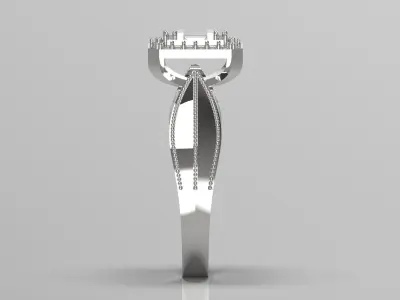 bride wedding ring jr00031 3D print model