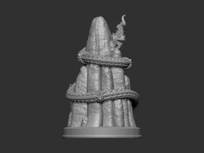 King of Naga 3D print model