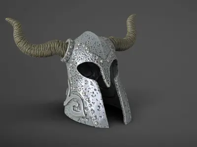 Skyrim helmet home decoration 3D print model