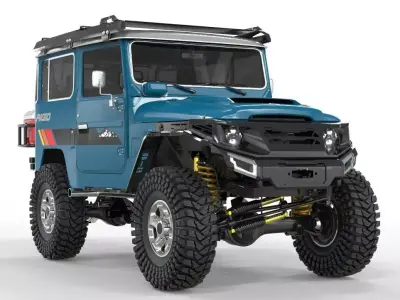 Toyota Fj40 1980 Modified OffRoad 3D model