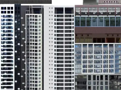 Building2 Low-poly 3D model