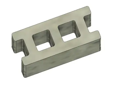 Free Mini Cinder Blocks Free 3D print model