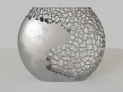 Abstract vases 3D model