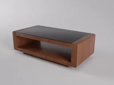 Free Coffee table Free low-poly 3D model