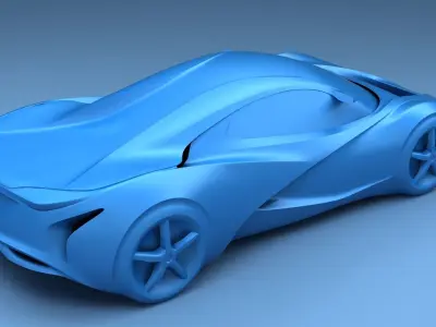 Killer GT 2v1 - Basic 3D model