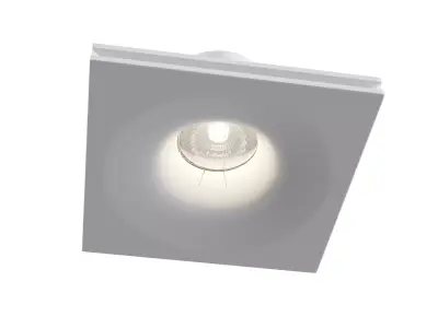 Downlight Gyps Modern DL001-1-01-W Maytoni Technical Free 3D model